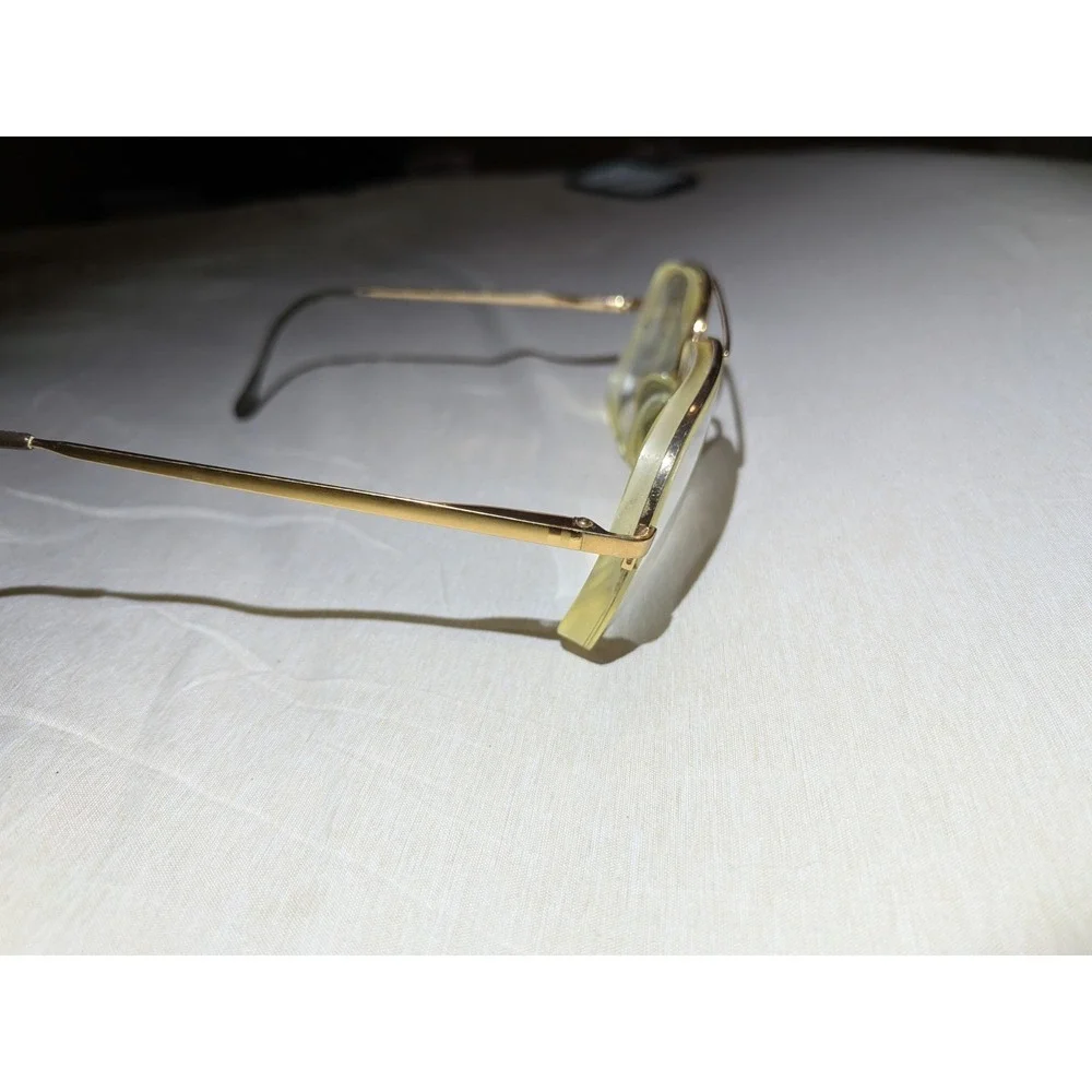 Mirari for Luxottica 5502 4001 Eyeglasses Frame Italy 60-18 145mm Half Rimless